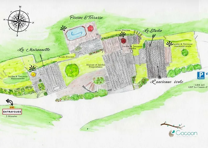 L'ancienne Ecole Антрег-сюр-Трюйер